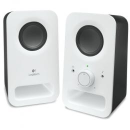Logitech Z150, Stereo-Lautpsrecher, Kompakt, 3,5mm Klinken-Anschluss, weiß
