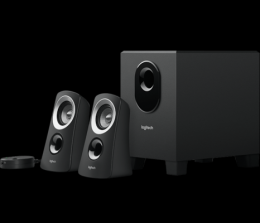 Logitech Z313 2.1 Lautsprechersystem mit Subwoofer, Voller, ausgewogener Sound