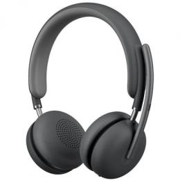 Logitech Zone Wireless 2 Headset, Teams-Version, native Bluetooth-Verbindung, Schwarz
