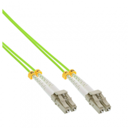 LWL Duplex Kabel LC/LC, 50/125µm, 1m, OM5, halogenfrei