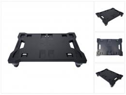 Makbox Transportroller bis 250kg mit 2 Feststellrädern 640x440x137mm 