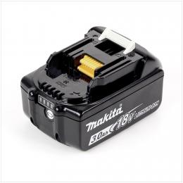 Makita BL 1830 B Li-Ion Akku 18 V 3,0 Ah / 3000 mAh ( 197599-5 ) mit LED Anzeige - original, kein Nachbau