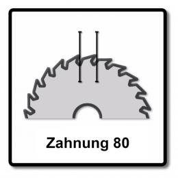 Makita CMSXF26080G SPECIALIZED EFFICUT Sägeblatt 260 x 30 x 1,65 mm 3 Stk. ( 3x B-67290 ) 80 Zähne für Holz