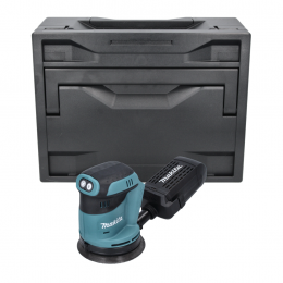 Makita DBO 180 ZX Akku Exzenterschleifer 18 V 125 mm + Makbox - ohne Akku, ohne Ladegerät