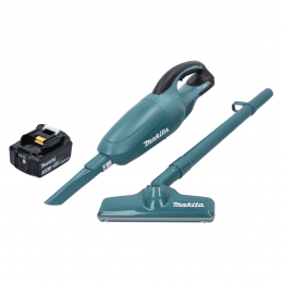 Makita DCL 180 F1 Akku Staubsauger 18 V Grün + 1x Akku 3,0 Ah - ohne Ladegerät
