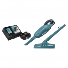 Makita DCL 180 RF1 Akku Staubsauger 18 V Grün + 1x Akku 3,0 Ah + Ladegerät