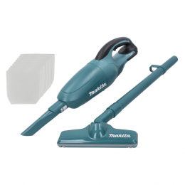 Makita DCL 180 Z Akku Staubsauger 18 V Grün + 10x Staubsack - ohne Akku, ohne Ladegerät