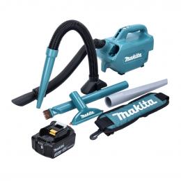 Makita DCL 184 F1 Akku Staubsauger 18 V 54 mbar 0,5 l + 1x Akku 3,0 Ah - ohne Ladegerät