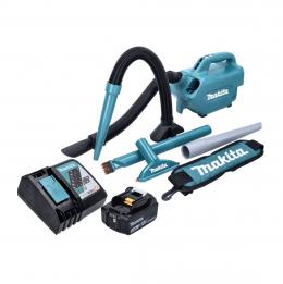 Makita DCL 184 RF1 Akku Staubsauger 18 V 54 mbar 0,5 l + 1x Akku 3,0 Ah + Ladegerät