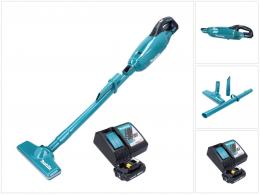 Makita DCL 281 FRA1 Akku Staubsauger 18 V Brushless + 1x Akku 2,0 Ah + Ladegerät