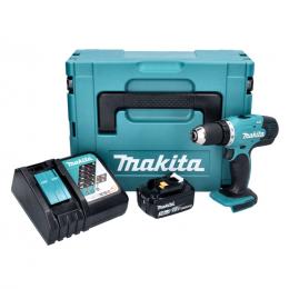 Makita DDF 453 RF1J Akku Bohrschrauber 18 V 42 Nm + 1x Akku 3,0 Ah + Ladegerät + Makpac