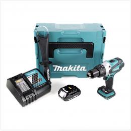 Makita DDF 458 RA1J Akku Bohrschrauber 18 V 91 Nm + 1x Akku 2,0 Ah + Ladegerät + Makpac