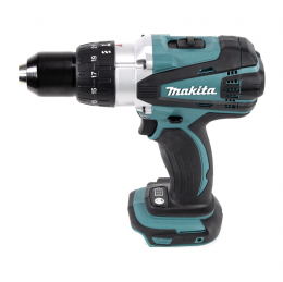 Makita DDF 458 RF1 Akku Bohrschrauber 18 V 91 Nm + 1x Akku 3,0 Ah + Ladegerät + 26 tlg. Bit Set