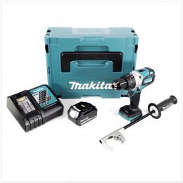 Makita DDF 481 RF1J Akku Bohrschrauber 18V 115 Nm im Makpac + 1x 3,0 Ah Akku + Ladegerät