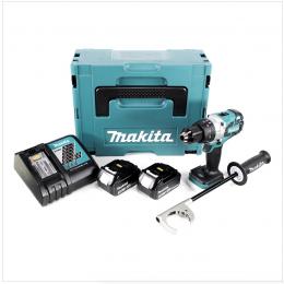 Makita DDF 481 RFJ Akku Bohrschrauber 18V 115 Nm im Makpac + 2x 3,0 Ah Akku + Ladegerät