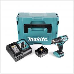 Makita DDF 483 RF1J Akku Bohrschrauber 18V 40Nm im Makpac + 1x 3,0 Ah Akku + Ladegerät