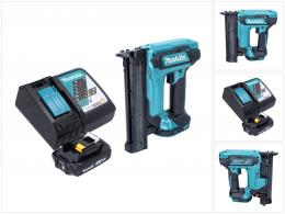 Makita DFN 350 RA1 Akku Stauchkopfnagler 18 V 15 - 35 mm + 1x Akku 2,0 Ah + Ladegerät