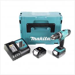 Makita DHP 453 RFJ Akku Schlagbohrschrauber 18V 42Nm + 2x Akku 3,0Ah + Ladegerät + Makpac