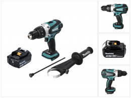 Makita DHP 458 F1 Akku Schlagbohrschrauber 18 V 91 Nm  + 1x Akku 3,0 Ah - ohne Ladegerät