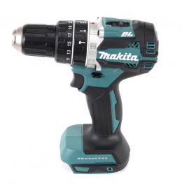 Makita DHP 484 RF1J 18V Li-ion Akku Schlagbohrschrauber im Makpac inkl. 3,0 Ah Akku und Ladegerät + Makita B-53811 Bit & Bohrer-Set 100-teilig