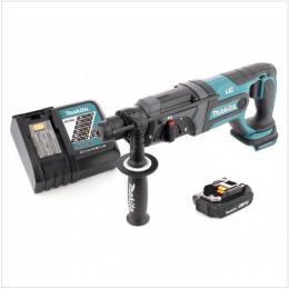 Makita DHR 241 RA1 Akku Bohrhammer 18 V 2,0 J SDS plus + 1x Akku 2,0 Ah + Ladegerät