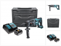Makita DHR 241 SF1X Akku Bohrhammer 18 V 2,0 J SDS plus + 1x Akku 3,0 Ah + Ladegerät + Makbox