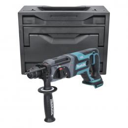 Makita DHR 241 ZX Akku Bohrhammer 18 V 2,0 J SDS plus + Makbox - ohne Akku, ohne Ladegerät