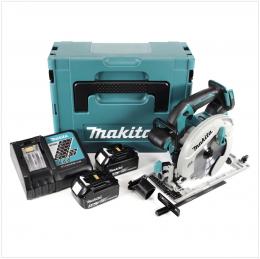 Makita DHS 680 RFJ Akku Handkreissäge 18V 165 mm im Makpac + 2x 3,0Ah Akku + Ladegerät