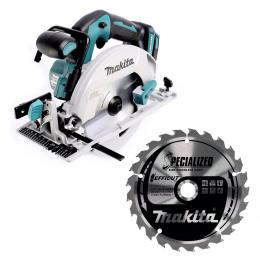 Makita DHS 680 Z Akku Handkreissäge 18 V 165 mm + EFFICUT Kreissägeblatt - ohne Akku, ohne Ladegerät