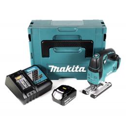 Makita DJV 182 RF1J Akku Pendelhubstichsäge 18V Brushless + 1x Akku 3,0Ah + Ladegerät + Makpac