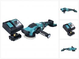 Makita DPO 500 RA1 Akku Exzenterpolierer 18 V 125 mm Brushless + 1x Akku 2,0 Ah + Ladegerät