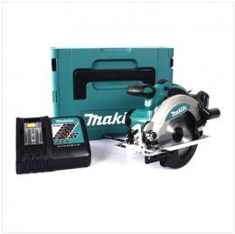 Makita DSS 610 RA1J Akku Handkreissäge 18 V 165 mm + 1x Akku 2,0 Ah + Ladegerät + Makpac