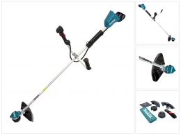 Makita DUR 368 AZ Akku Freischneider 36 V ( 2 x 18 V ) Zweihandgriff Brushless Solo - ohne Akku, ohne Ladegerät