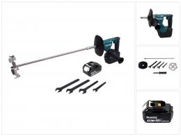 Makita DUT 130 F1 Akku Rührgerät 18V M14 Brushless + 1x Akku 3,0Ah - ohne Ladegerät