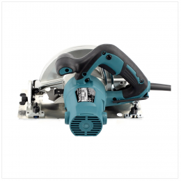 Makita HS 7601 J 1200 W Handkreissäge im Makpac mit 190 mm MForce Sägeblatt + Makita Führungsschienenadapter C