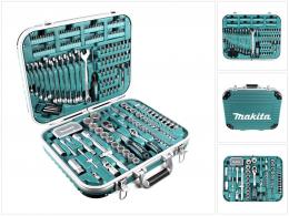 Makita P-90532 Werkzeugset 227-teilig im verschließbaren Transportkoffer mit Bits und Steckschlüsseln