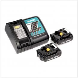 Makita Power Source Kit 18 V mit 2x BL 1820 B Akku 2,0 Ah + DC 18 RC Ladegerät