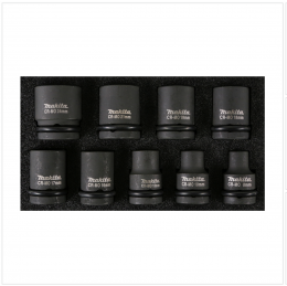 Makita Steckschlüssel Nuss Set Nüsse 1/2