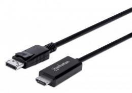 MANHATTAN 4K@60Hz DisplayPort auf HDMI-Kabel