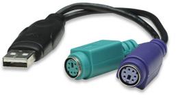 MANHATTAN Dual PS/2 auf USB Konverter