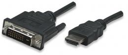 MANHATTAN HDMI auf DVI-Kabel