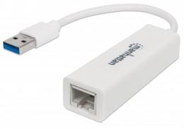 MANHATTAN USB-A auf Gigabit-Ethernet-Netzwerkadapter