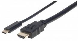 MANHATTAN USB-C auf HDMI-Adapterkabel
