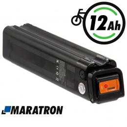 Maratron E-Bike Ersatzakku für "Silver Fish" XH259 – 25,9V / 12Ah – schwarz