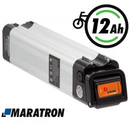 Maratron E-Bike Ersatzakku für "Silver Fish" XH259 – 25,9V / 12Ah – silber