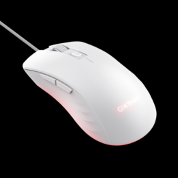 MAU Trust Gaming GXT924W YBAR+ Gaming Maus weiß Hochleistungsfähige Gaming-Maus mit 25K DPI-Sensor und voller RGB LED-Beleuchtung, weiß