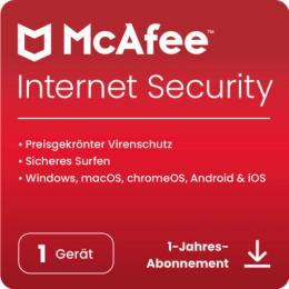 McAfee Internet Security [1 Gerät - 1 Jahr]