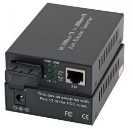 Media Converter RJ45-STP/SC 1310nm/10km, Fast Ethernet, SM