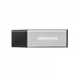 MEDION E88049 USB 3.2 Stick, 128 GB, robustes Aluminiumgehäuse, Plug & Play