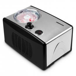 MEDION LIFE® Eismaschine MD 18387, Kapazität für 1,5 L Eis (Füllmenge: 800 ml), selbstkühlend mit Kompressor, geeignet für die Zubereitung von Eiscreme, Frozen Yoghurt & Sorbet
